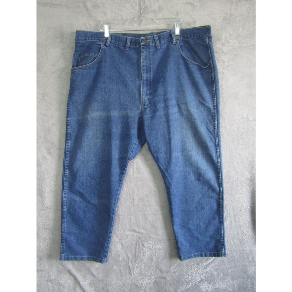 Wrangler Men's Jeans 46x28 Blue Denim Classic Fit‎ Mid Rise Made in Mexico